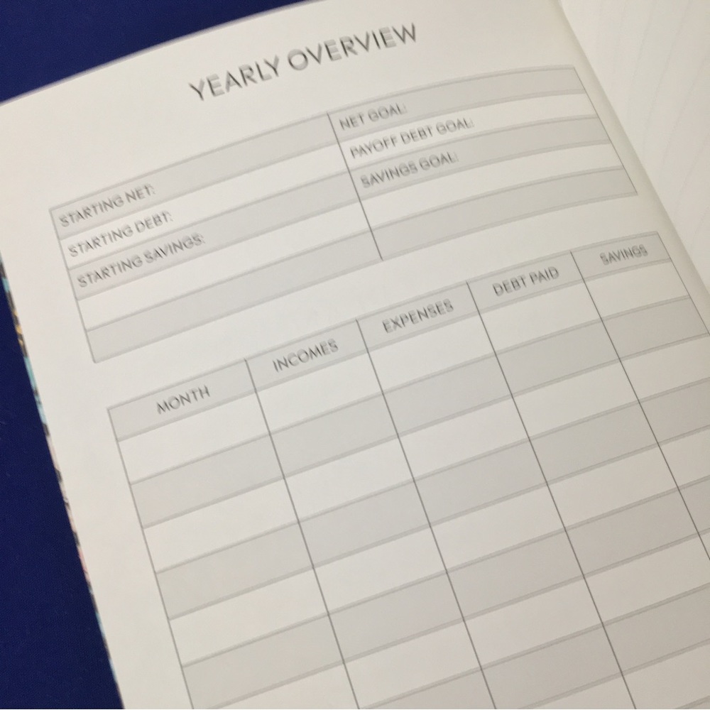 Budget Planner Notebook & Sticker Sheet Set - Picture 8 of 14